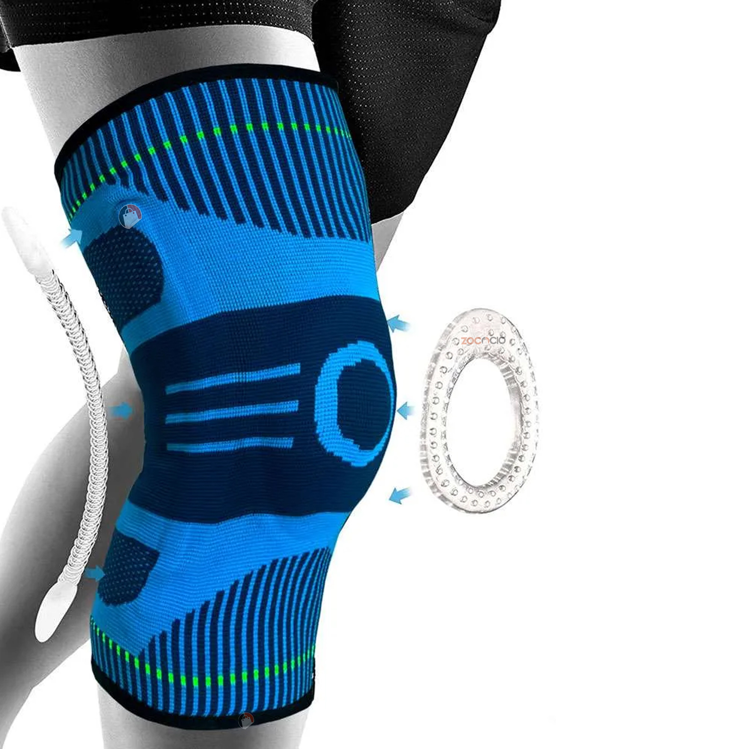 Miniatura 3 de Rodillera Compresión En Gel 7821